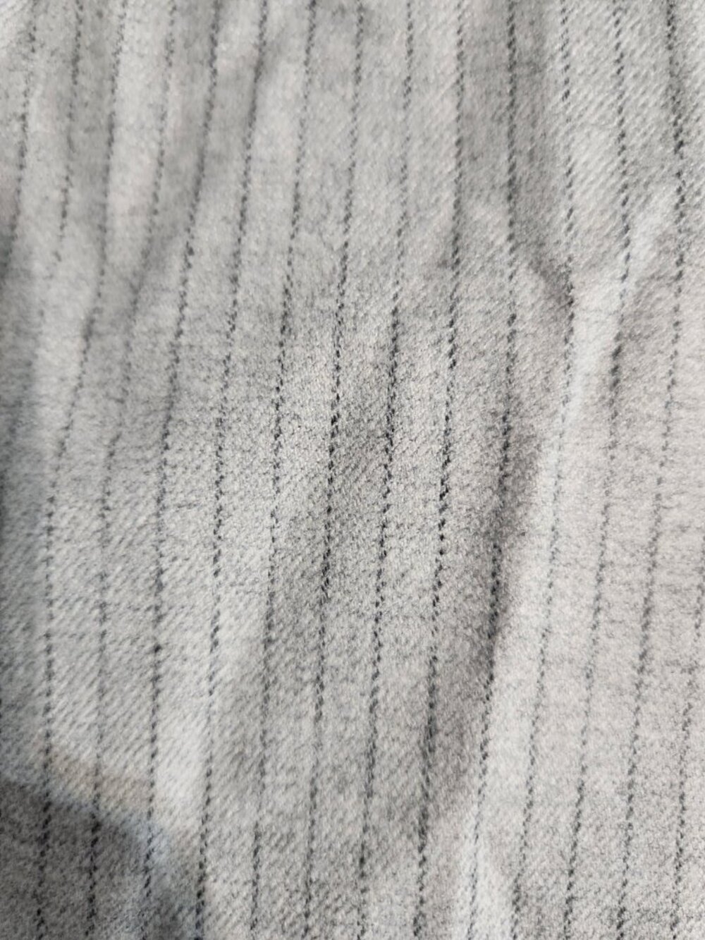 Z Supply Evette Pinstripe Pant in Sea Salt Light Grey size medium - Picture 3 of 8